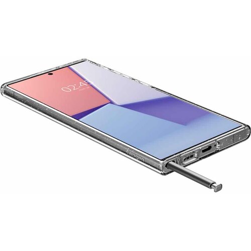 Spigen Liquid Crystal za Samsung Galaxy S23 Ultra - Crystal Quartz Slike