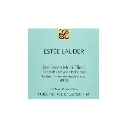 Est&amp;eacute;e Lauder resilience multi-effect tri-peptide face and neck SPF15 njegujuća krema za lice i dekolte za suhu kožu 50 ml za žene Slike