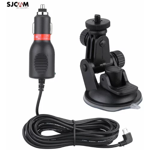 RIFF SJCam SJ360 SJ6 SJ7 kamera za avtomobilski sesalni pokrov za pritrditev + polnilec DC Mini USB 5Pin, (21154805)