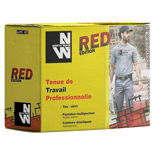 North Ways Komplet odjeće Red Edition (XXL)