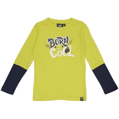 Leone 1947 Majice z dolgimi rokavi Boy T-Shirt Long Sleeves Welcome Rumena Cene