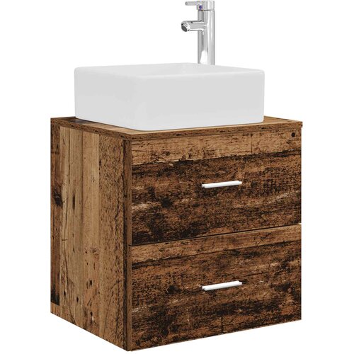 vidaXL Umivalnik s pritrditev na steno Star les 49,5 x 41 x 63 cm, (5000246085) Cene
