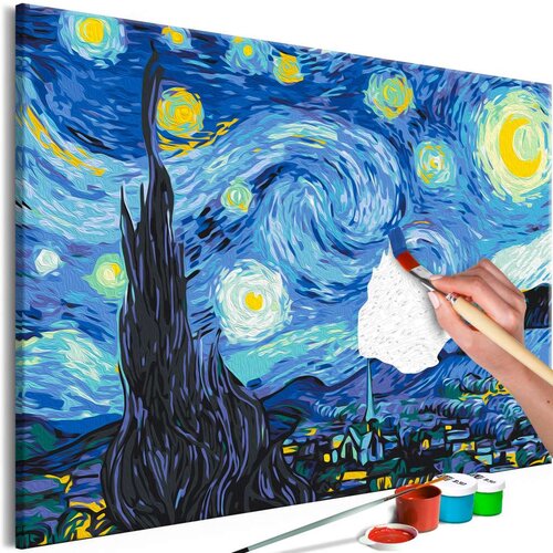  Slika za samostalno slikanje - Van Gogh's Starry Night 60x40 Cene