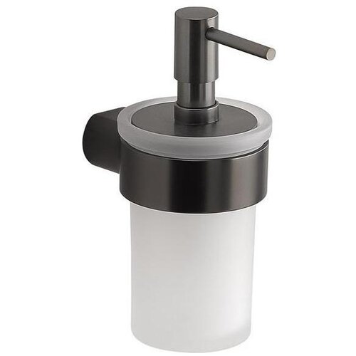 Gedy zidni dozator za sapun pirenei 110 ml mlečno staklo/metalno siva Cene