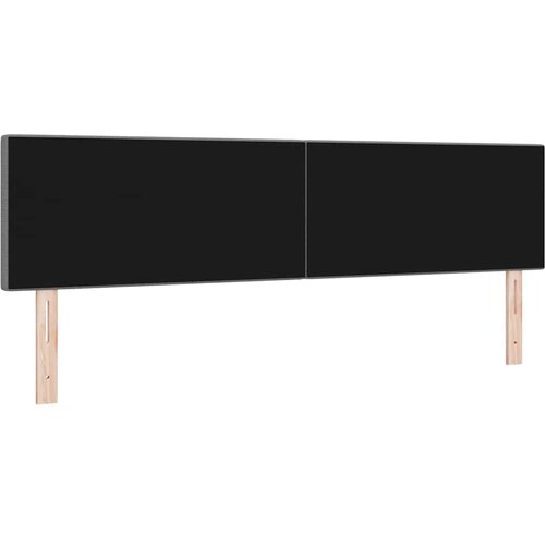  LED glava kreveta Svijetlo siva 180 cm Kordura tekstil Slike