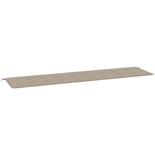 vidaXL Blazina za vrtno klop taupe 200x50x4 cm oxford tkanina, (20623377) Cene