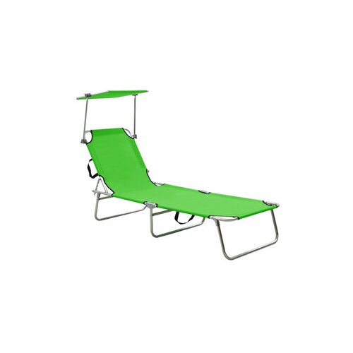  Ležaljka za plažu sa tendom set- 2 kom plava Cene