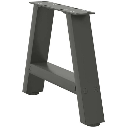  Noge stolića za kavu A-oblika 2 kom antracit 50x(30-31)cm čelik Slike