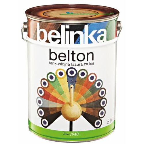 Belinka Tankoslojna lazura za les Belton (palisander, 5 l) Slike