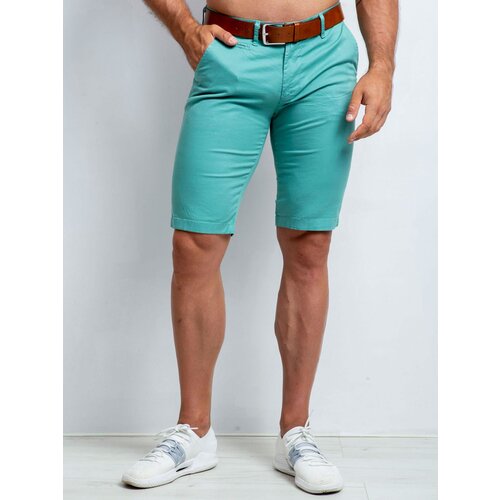 Fashion Hunters Green Men&amp;#039;s Chin Oversize Shorts Slike