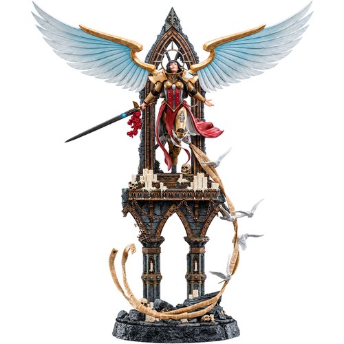 Warhammer 40000 Celestine the Living Saint zbirateljski kip 97cm Slike