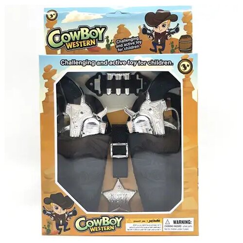 Magic Toys Cowboy Western set z dvema pi&scaron;tolama Cene