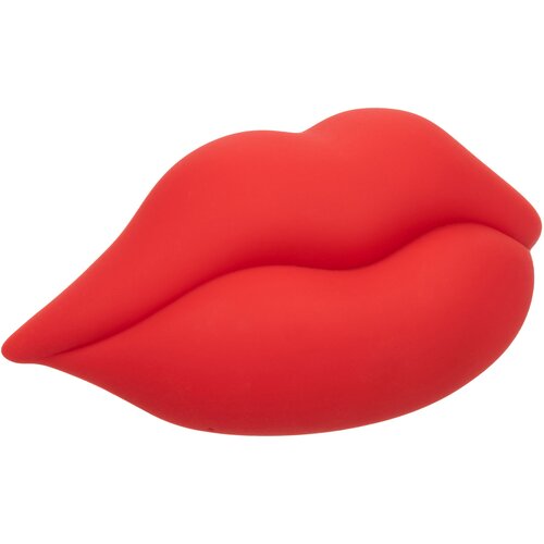 California Exotics Naughty Bits Muah Mini Vibrator Red Slike