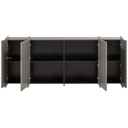 WOOOD Siva komoda v jesenovem dekorju 200x85x44 cm Brock &amp;ndash; Slike