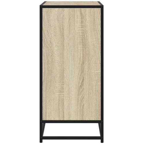 VidaXL Komoda boja hrasta 68x35x76 cm konstruirano drvo Slike
