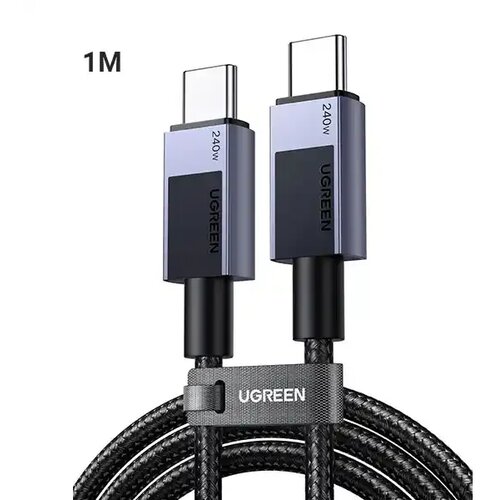 Ugreen Kabl USB Tip C-Tip C L513, 240W, Brzo punjenje, 1m, Crni Cene