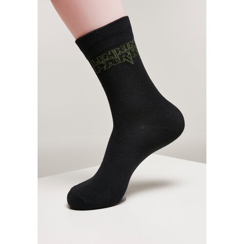Merchcode Linkin Park Socks 2-Pack Black/White Cene