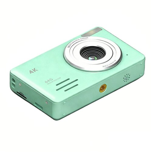 INF 4K 64MP Digitalni Fotoaparat z 18x Zoomom - Potovalna Kamera za Selfije Green, (5000235282) Cene