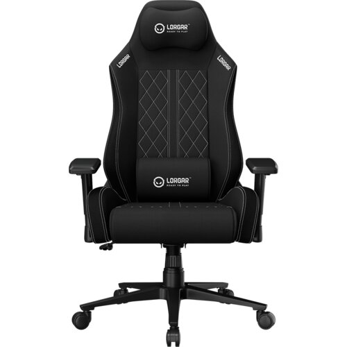 Lorgar CHA41, Ergonomic Gaming Chair Advanced, premium anti-stain fabric, Black/white Cijene