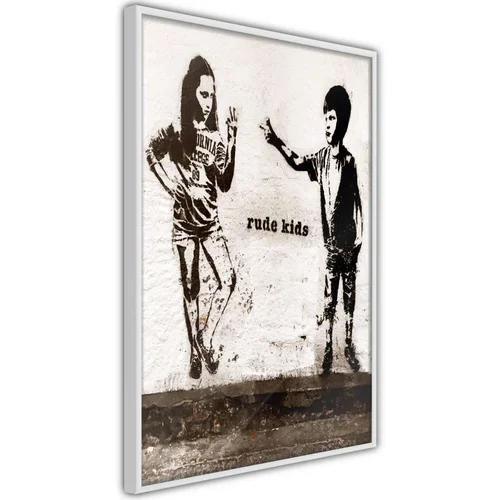 Poster - Banksy: Rude Kids 20x30