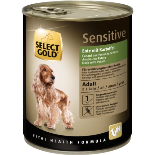 Select Gold Sensitive Adult patka s krumpirom 800 g Cene
