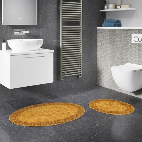 Lessentiel Maison Set od 2 kupaonska tepiha Khaki Cijene