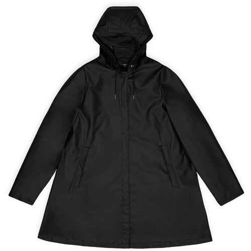 Rains Vodoodporna jakna 18050 A-line W Jacket ženska, črna barva Slike