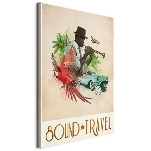  Slika - Sound Travel (1 Part) Vertical 20x30 Standard Cene