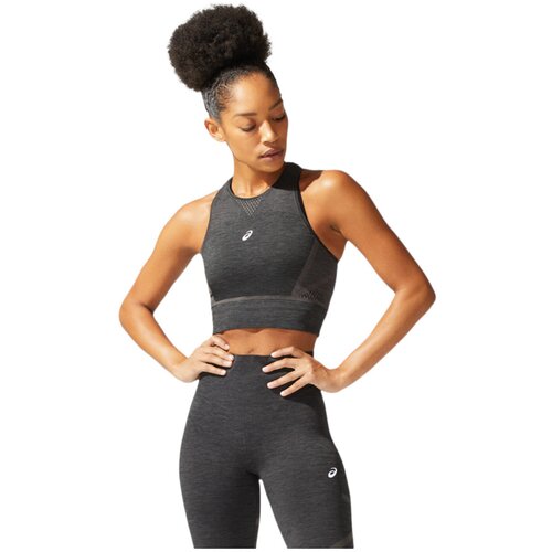 Asics Majice s kratkimi rokavi Seamless Top Siva Cene