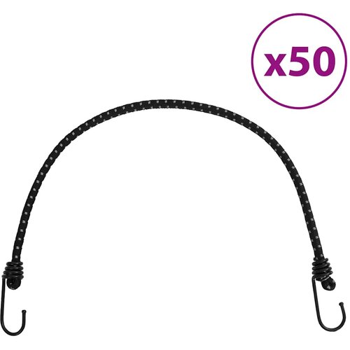  Užad za bungee s reflektirajućim prugama i kukama 50 kom 59 cm Cijene