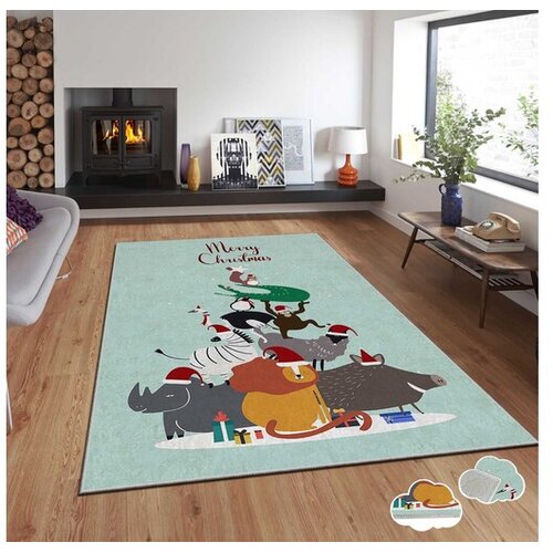 Conceptum Hypnose Tepih sa novogodi&scaron;njim motivima Asr-Crpt-11, Pravougaoni, 160 x 230 cm, &Scaron;areni Cijene