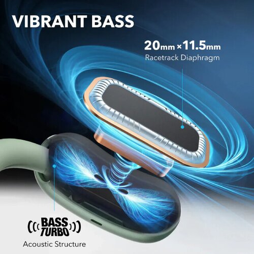 Anker Soundcore AeroFit 2 BT bubice sa mikrofonom plave Slike