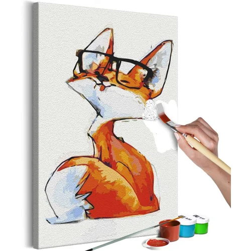  Slika za samostalno slikanje - Eyeglass Fox 40x60