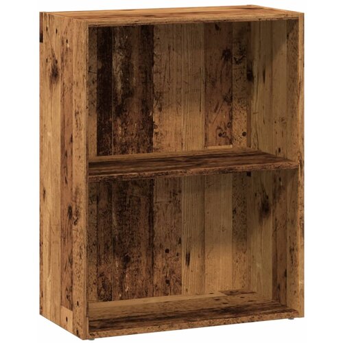 Maison Chic Knjižna omara - Knjižni regal starinski les 60x30x77 cm inženirski les, (21724870) Slike