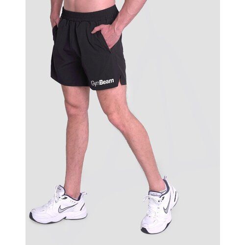 GymBeam Kratke hlače Light Essence Black Cene
