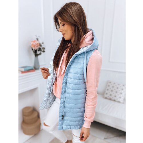 DStreet Women&amp;#039;s vest CRISTINA blue TY2666 Slike