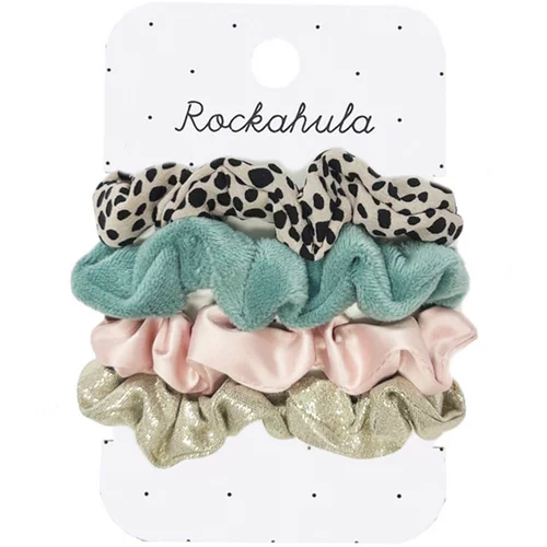 Rockahula Kids® rockahula® set 4 otroških elastik za lase scrunchie leopard love