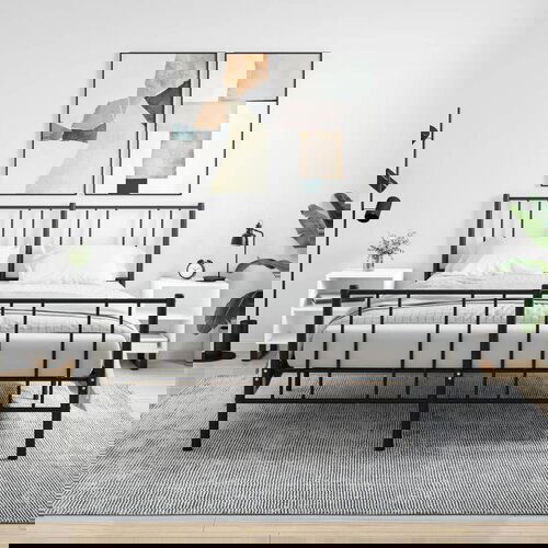 VidaXL Noćni ormarići 2 kom bijeli 40 x 30 x 50 cm konstruirano drvo Slike