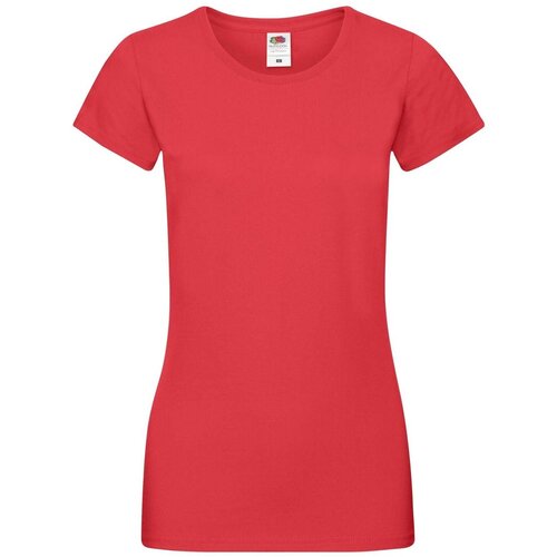 Fruit Of The Loom LadyFit Sofspun T-shirt 614140 100% Cotton 160g/165g Cene