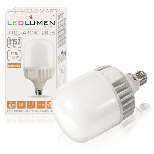 Ledlumen LED žarnica - sijalka specijalna E27 30W 4000K navtralno bela ALU Cene