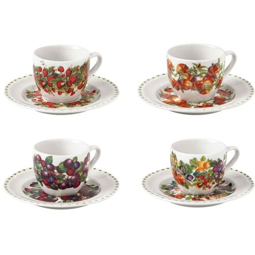 Brandani Bele skodelice v kompletu 4 ks iz porcelana new bone china 90 ml Le Primizie &ndash; Cene