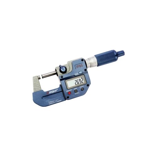  Dasqua 4410-1105-A Dasqua 4410-1105-A 4410-1105-A mikrometar s digitalnim zaslonom, s kontrolnom mjerom 0 - 25 mm Očitav Cijene