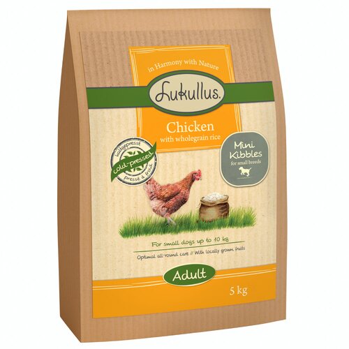 Lukullus Mini piščanec s polnozrnatim rižem - Varčno pakiranje: 3 x 5 kg Cene