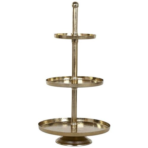 Posuda za Voće Home ESPRIT zlatan Aluminij 44 5 X 44 5 X 88 cm Cijene