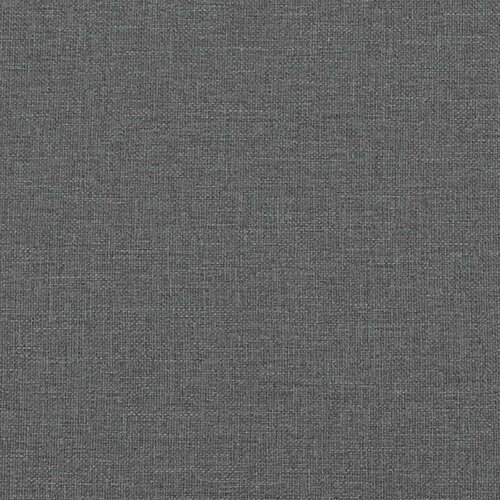 VidaXL Otomanski krevet s madracem tamnosivi 180x200cm od tkanine Slike