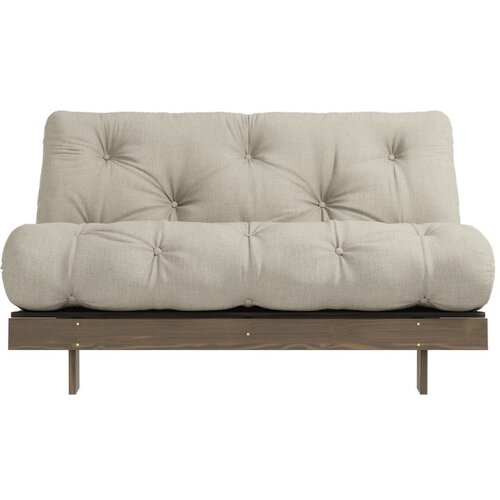 Karup Design Bež lanena raztegljiva sedežna garnitura 140 cm Roots &amp;ndash; Slike