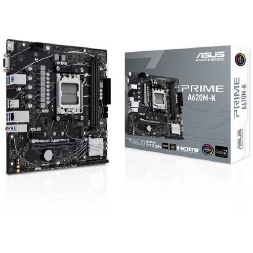Asus Matična ploča PRIME A620M-K, AM5, AMD A620, DDR5 Cijene