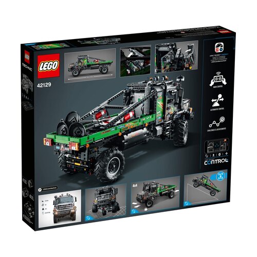 Lego Technic&amp;trade; tekmovalni tovornjak 4x4 Mercedes-Benz Zetros 42129 Slike