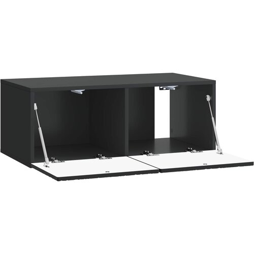  ormar za zid 59,5 x 31 cm Crna Konstruirano drvo Zidne Slike