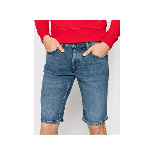 Tommy Hilfiger Jeans kratke hlače Miami MW0MW23692 Modra Tapered Fit
